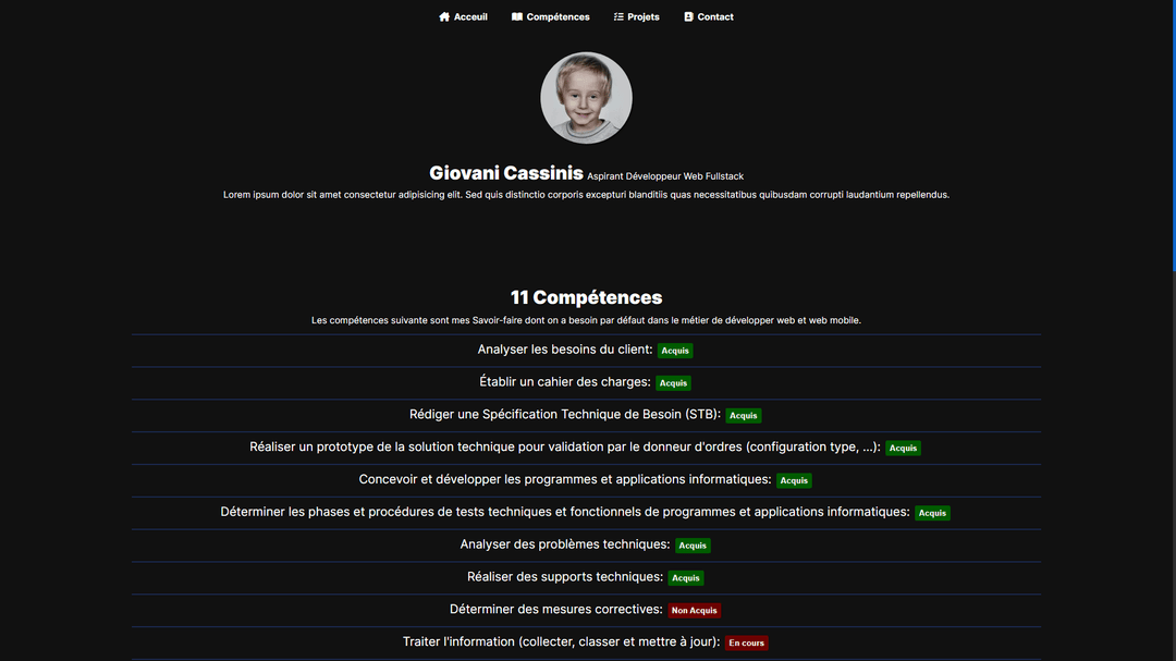 image du Projet Portfolio de Gcassinis