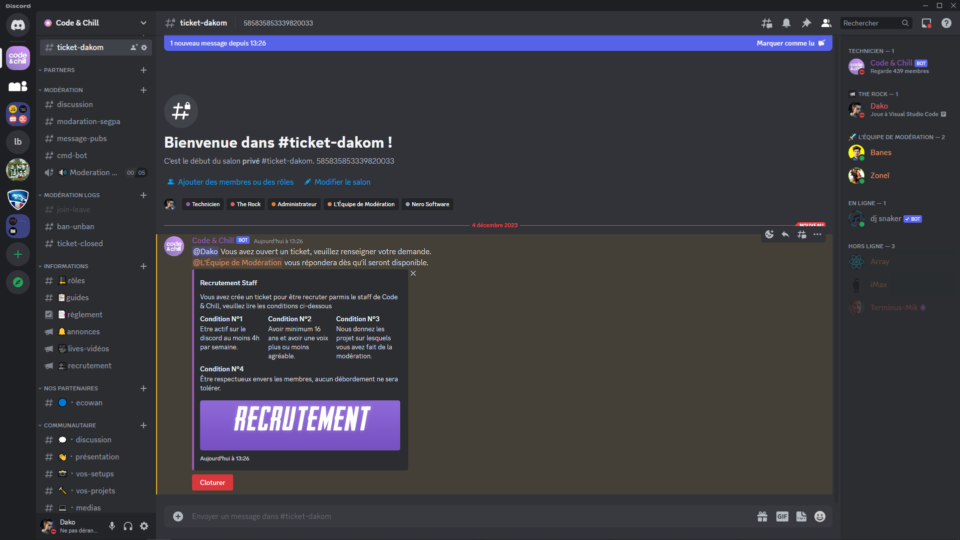 image du Projet numéro 3 Codeandbot