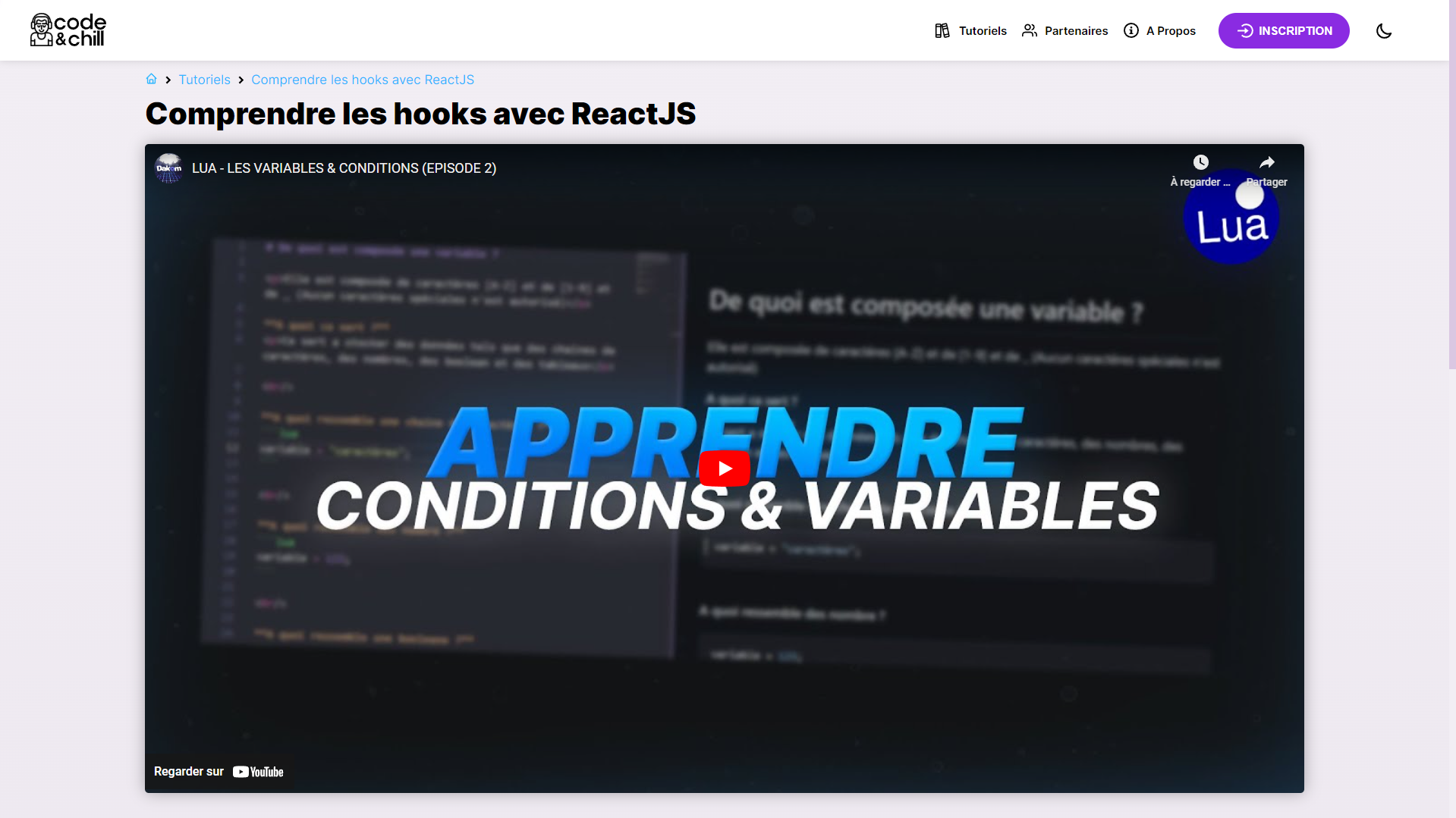 image du Projet numéro 5 Code & Chill
